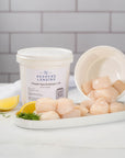 Frozen Sea Scallops, 1 lb Wild Caught